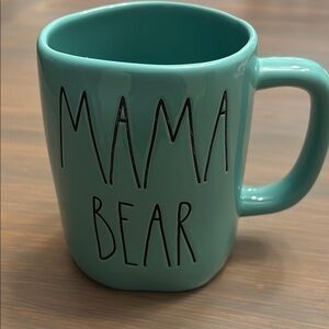 Mama Bear Teal Mug